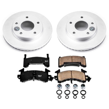 PowerStop Power Stop 79-85 Buick Riviera Front or Rear Z17 Evolution Geomet Coated Brake Kit CRK3003