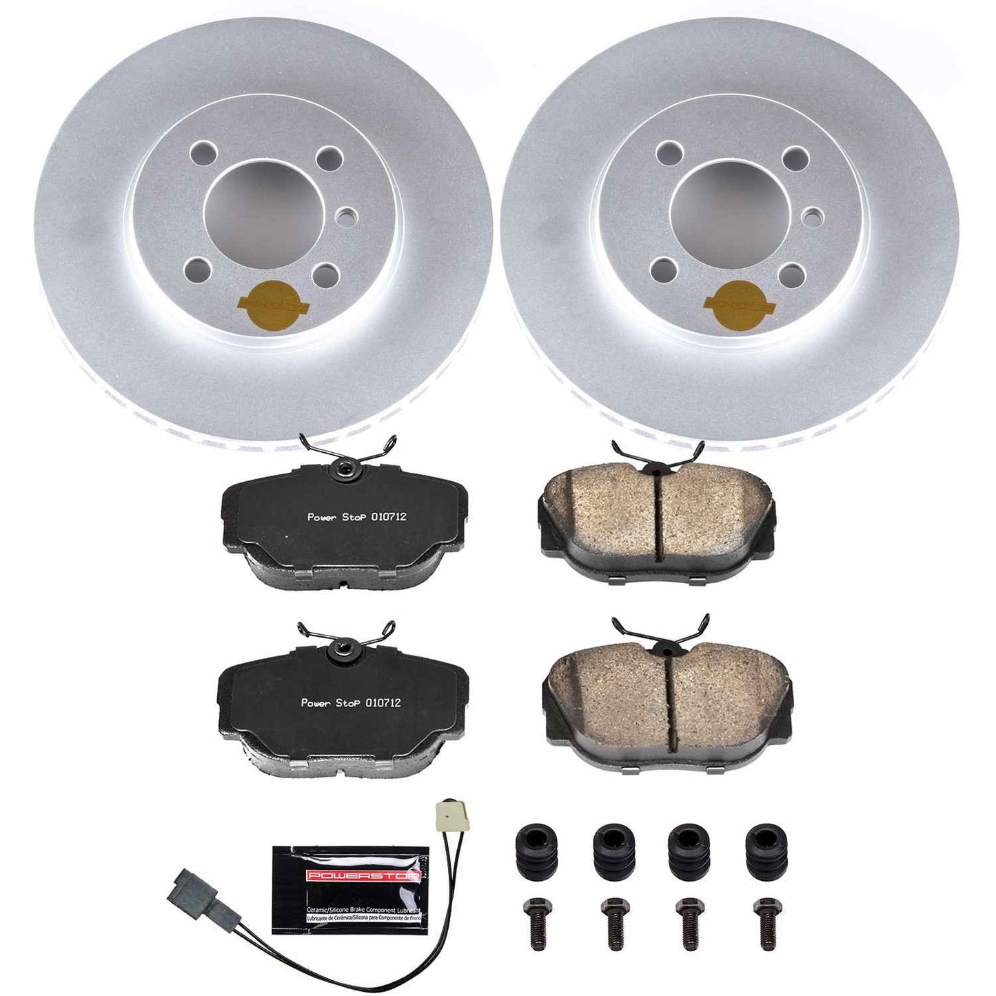 PowerStop Power Stop 91-92 BMW 318i Front Z23 Evolution Sport Coated Brake Kit CRK3008