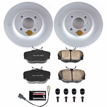 PowerStop Power Stop 91-92 BMW 318i Front Z23 Evolution Sport Coated Brake Kit CRK3008