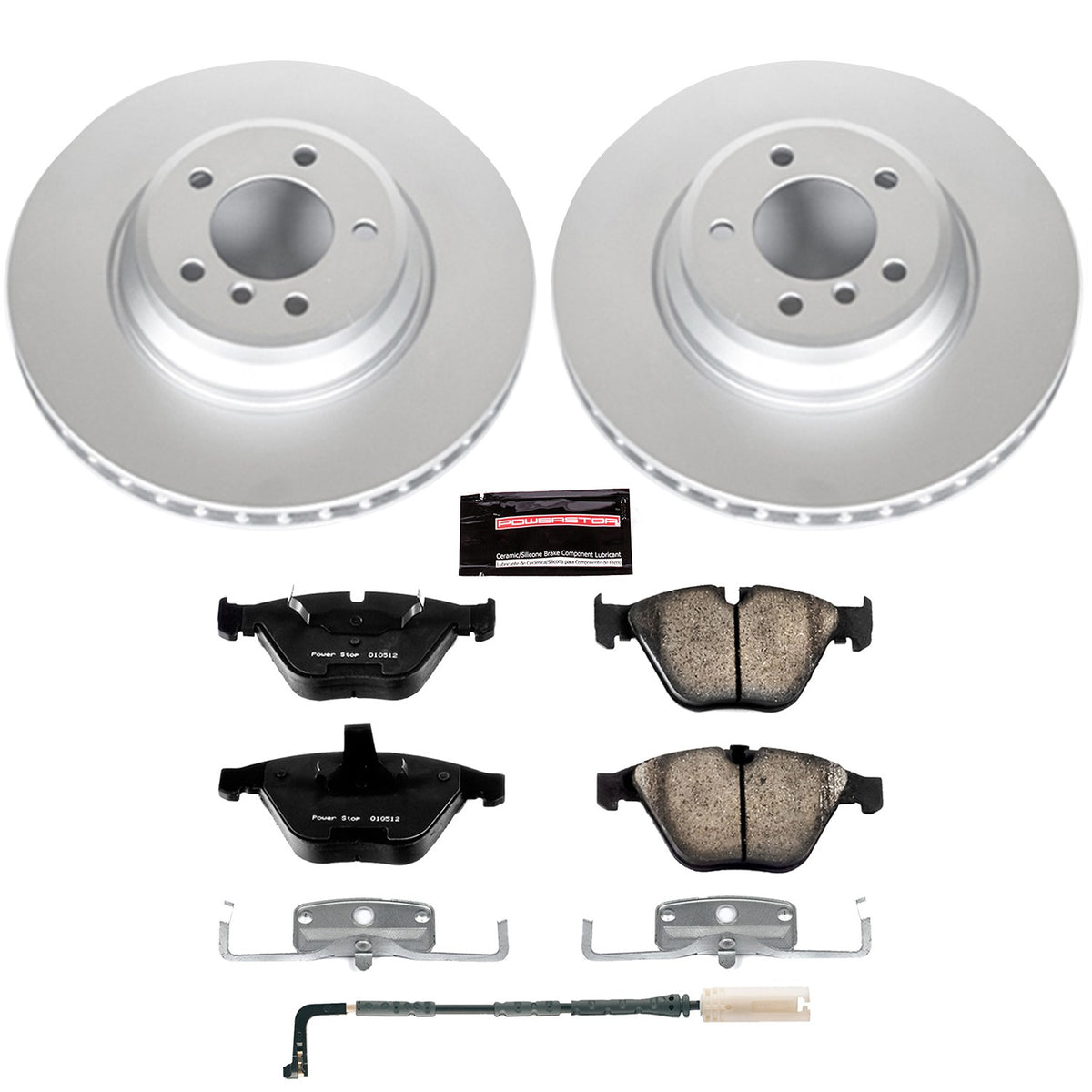 PowerStop Power Stop 2009 BMW 335i xDrive Front Z23 Evolution Sport Coated Brake Kit CRK3015