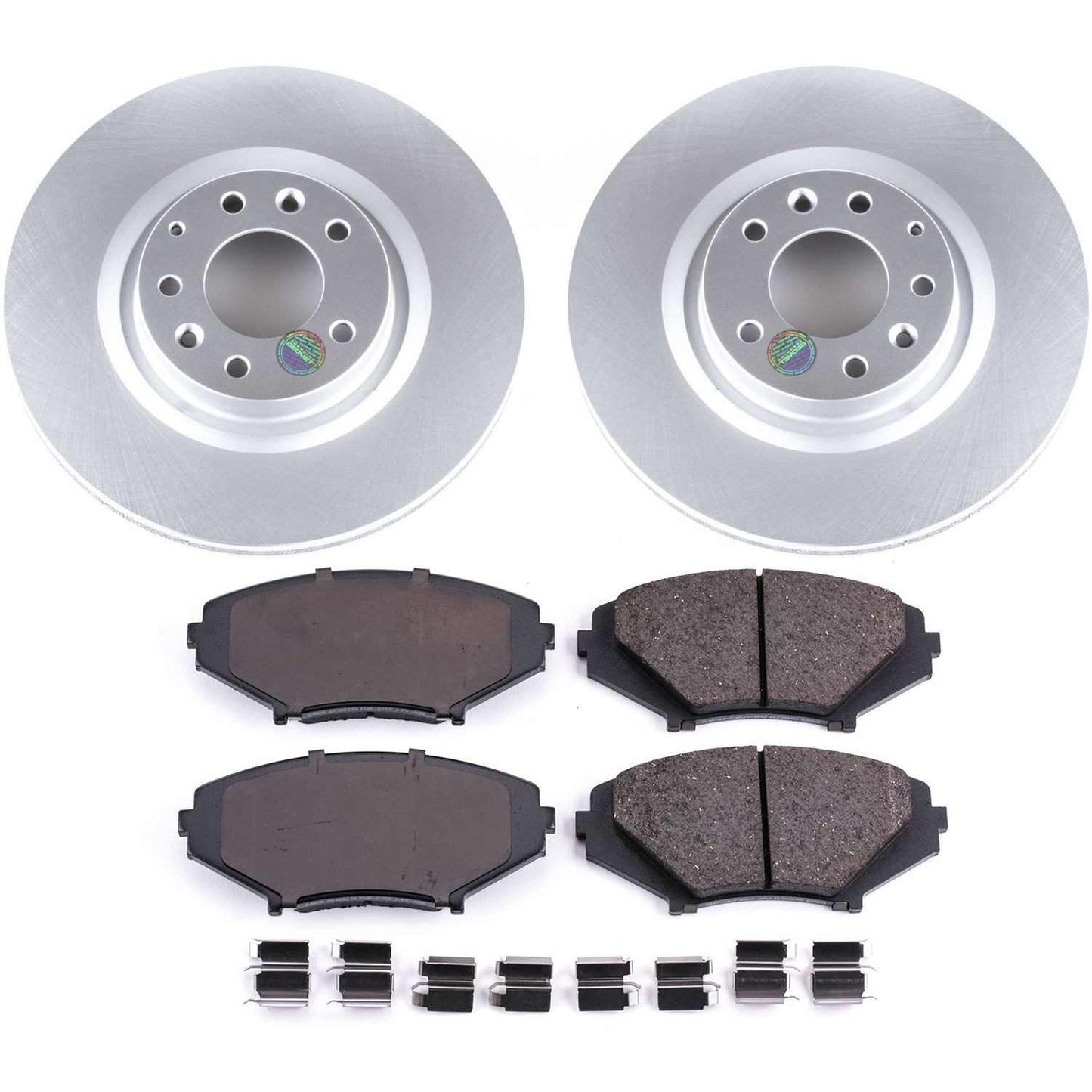 PowerStop Power Stop 04-11 Mazda RX-8 Front Z17 Evolution Geomet Coated Brake Kit CRK3026