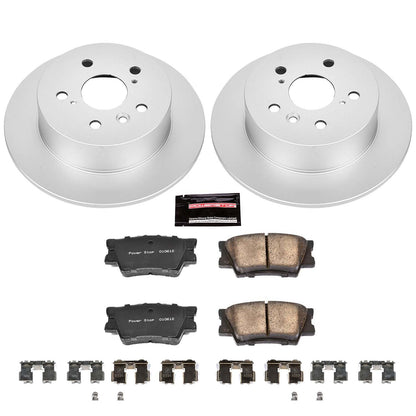 PowerStop Power Stop 07-12 Lexus ES350 Rear Z17 Evolution Geomet Coated Brake Kit CRK3068