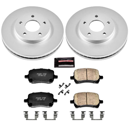 PowerStop Power Stop 06-07 Chevrolet HHR Front Z17 Evolution Geomet Coated Brake Kit CRK3116