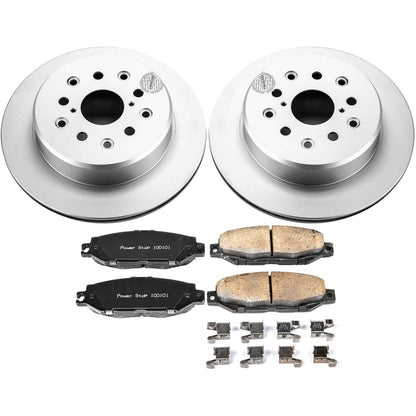 PowerStop Power Stop 99-00 Lexus SC300 Rear Z17 Evolution Geomet Coated Brake Kit CRK3134