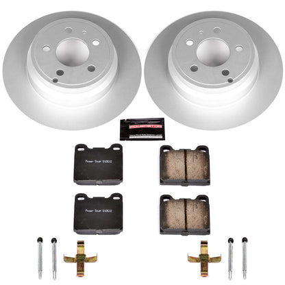 PowerStop Power Stop 94-97 Volvo 850 Rear Z23 Evolution Sport Coated Brake Kit CRK3145