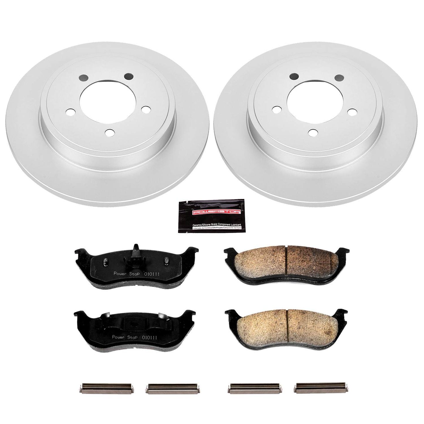 PowerStop Power Stop 02-05 Ford Explorer Rear Z17 Evolution Geomet Coated Brake Kit CRK3150