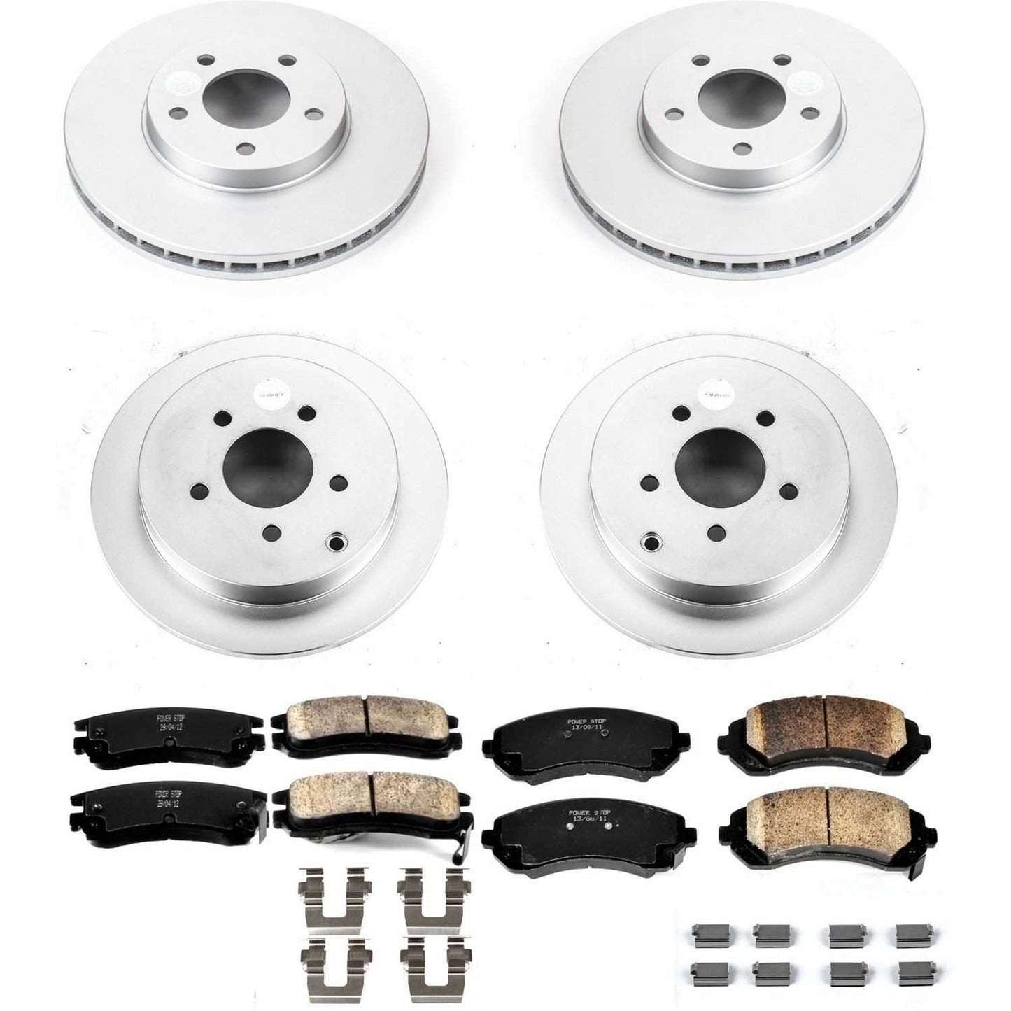 PowerStop Power Stop 02-06 Buick Rendezvous Front & Rear Z17 Evolution Geomet Coated Brake Kit CRK4383