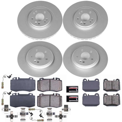 PowerStop Power Stop 00-01 Mercedes-Benz ML430 Front & Rear Z23 Evolution Sport Coated Brake Kit CRK4463
