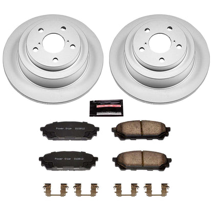 PowerStop Power Stop 05-06 Saab 9-2X Rear Z17 Evolution Geomet Coated Brake Kit CRK447