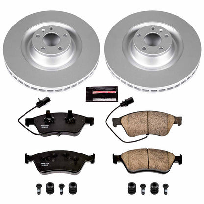 PowerStop Power Stop 05-09 Audi A8 Quattro Front Z23 Evolution Sport Coated Brake Kit CRK4571