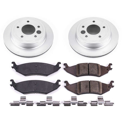 PowerStop Power Stop 04-06 Ford E-150 Rear Z17 Evolution Geomet Coated Brake Kit CRK4579