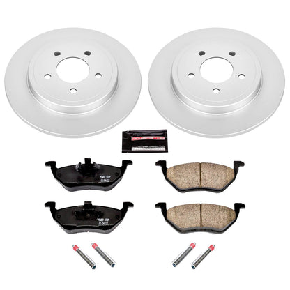 PowerStop Power Stop 05-08 Ford Escape Rear Z17 Evolution Geomet Coated Brake Kit CRK4585