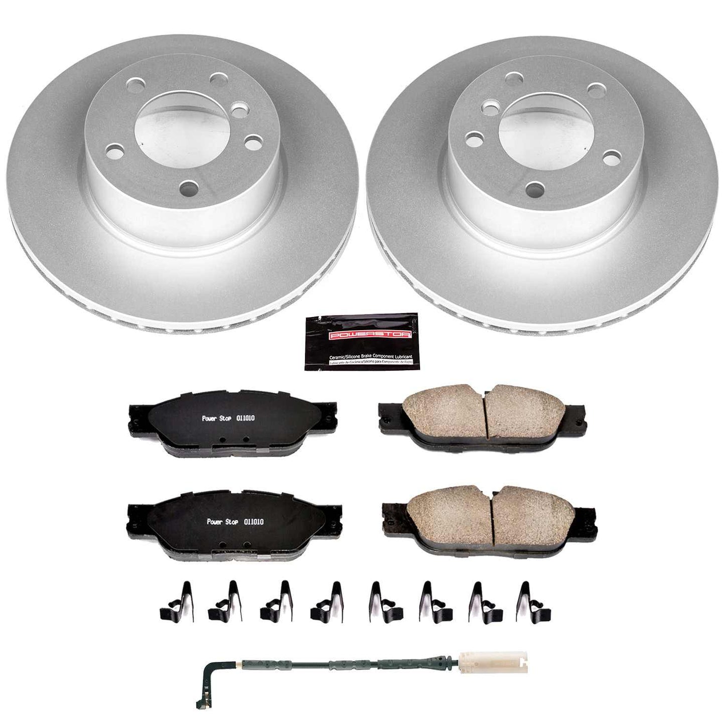 PowerStop Power Stop 2006 BMW 325xi Front Z23 Evolution Sport Coated Brake Kit CRK4589