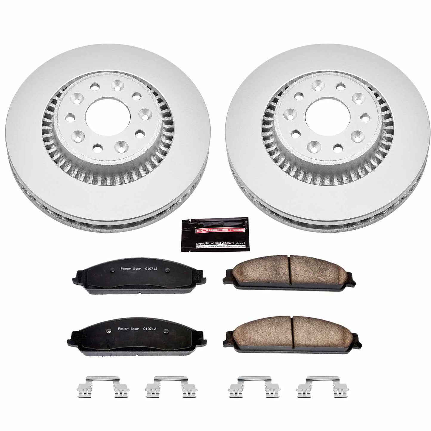 PowerStop Power Stop 05-07 Ford Five Hundred Front Z17 Evolution Geomet Coated Brake Kit CRK4599