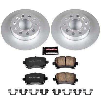 PowerStop Power Stop 2008 Audi A3 Rear Z23 Evolution Sport Coated Brake Kit CRK4627