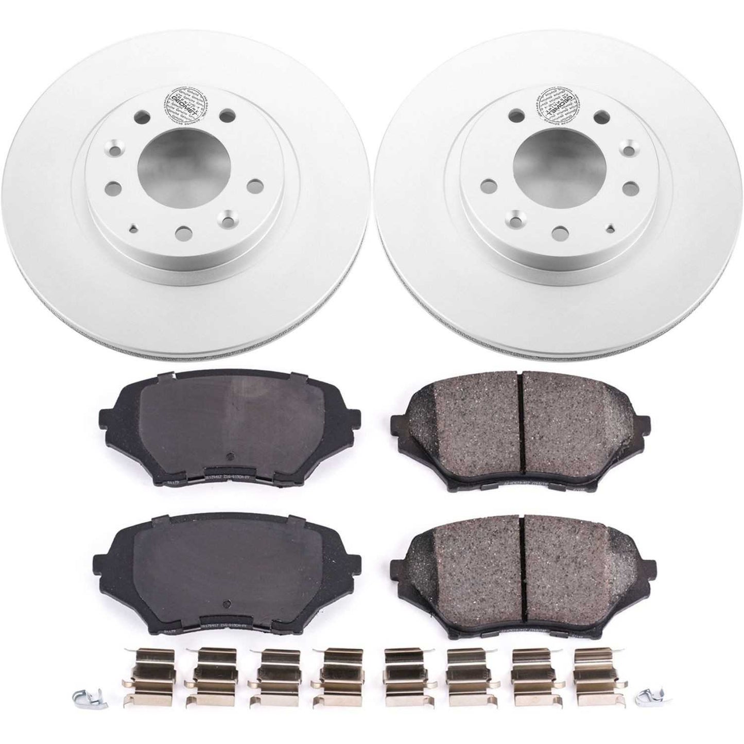 PowerStop Power Stop 06-15 Mazda MX-5 Miata Front Z17 Evolution Geomet Coated Brake Kit CRK4659