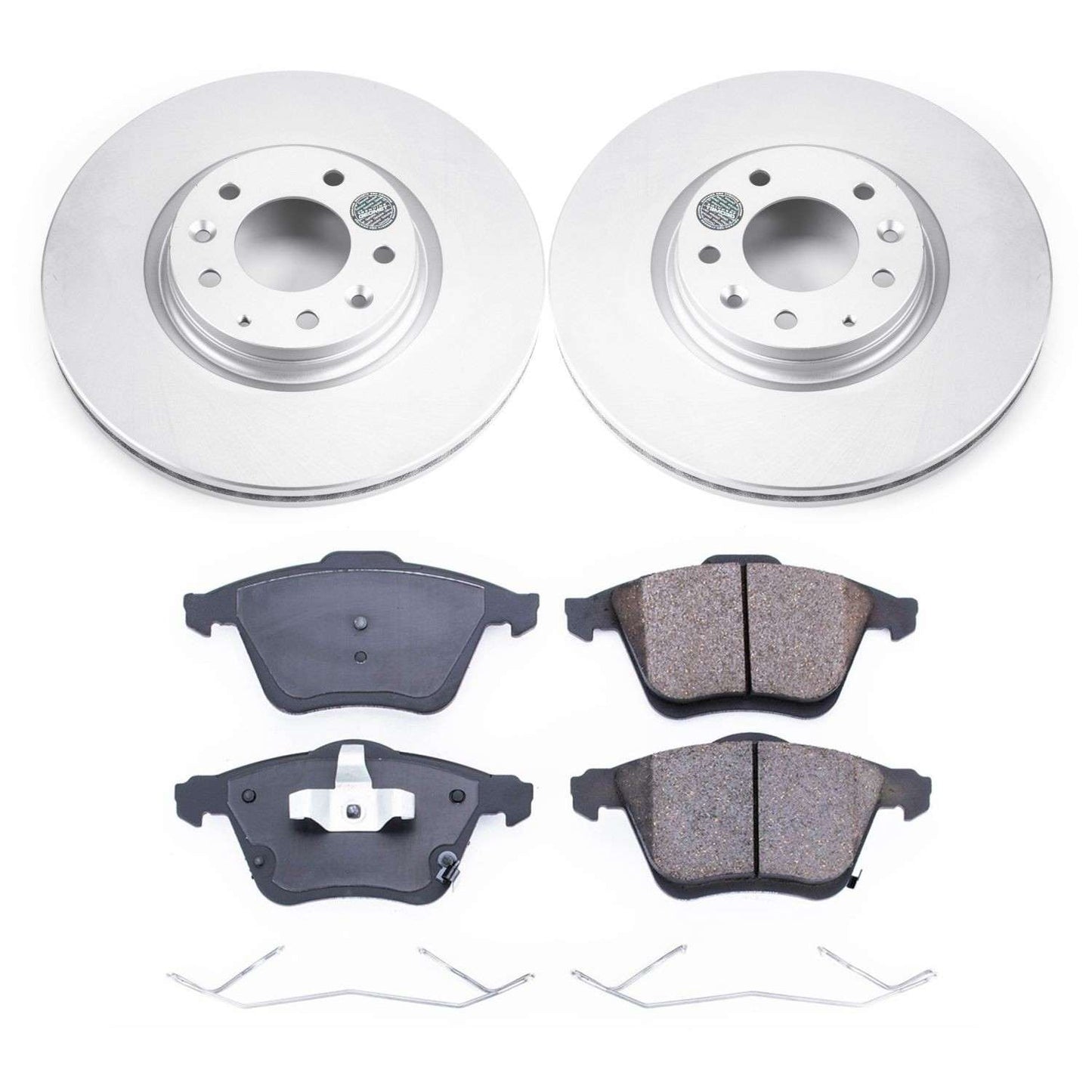 PowerStop Power Stop 06-07 Mazda 6 Front Z17 Evolution Geomet Coated Brake Kit CRK4660