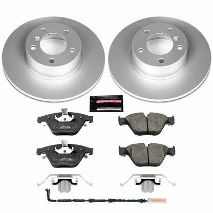 PowerStop Power Stop 08-10 BMW 328i Front Z23 Evolution Sport Coated Brake Kit CRK4677