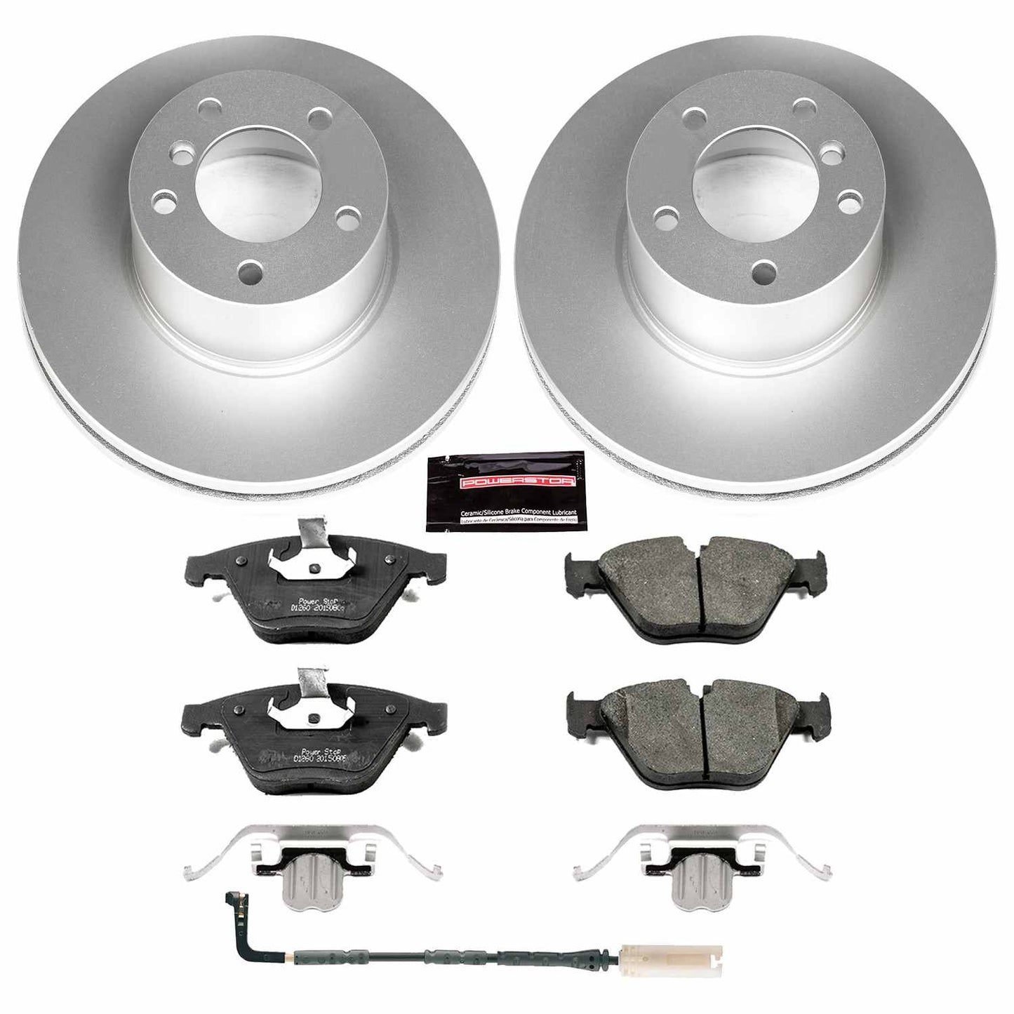 PowerStop Power Stop 09-10 BMW 328i xDrive Front Z23 Evolution Sport Coated Brake Kit CRK4678