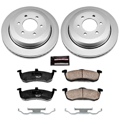 PowerStop Power Stop 07-17 Ford Expedition Rear Z17 Evolution Geomet Coated Brake Kit CRK4683