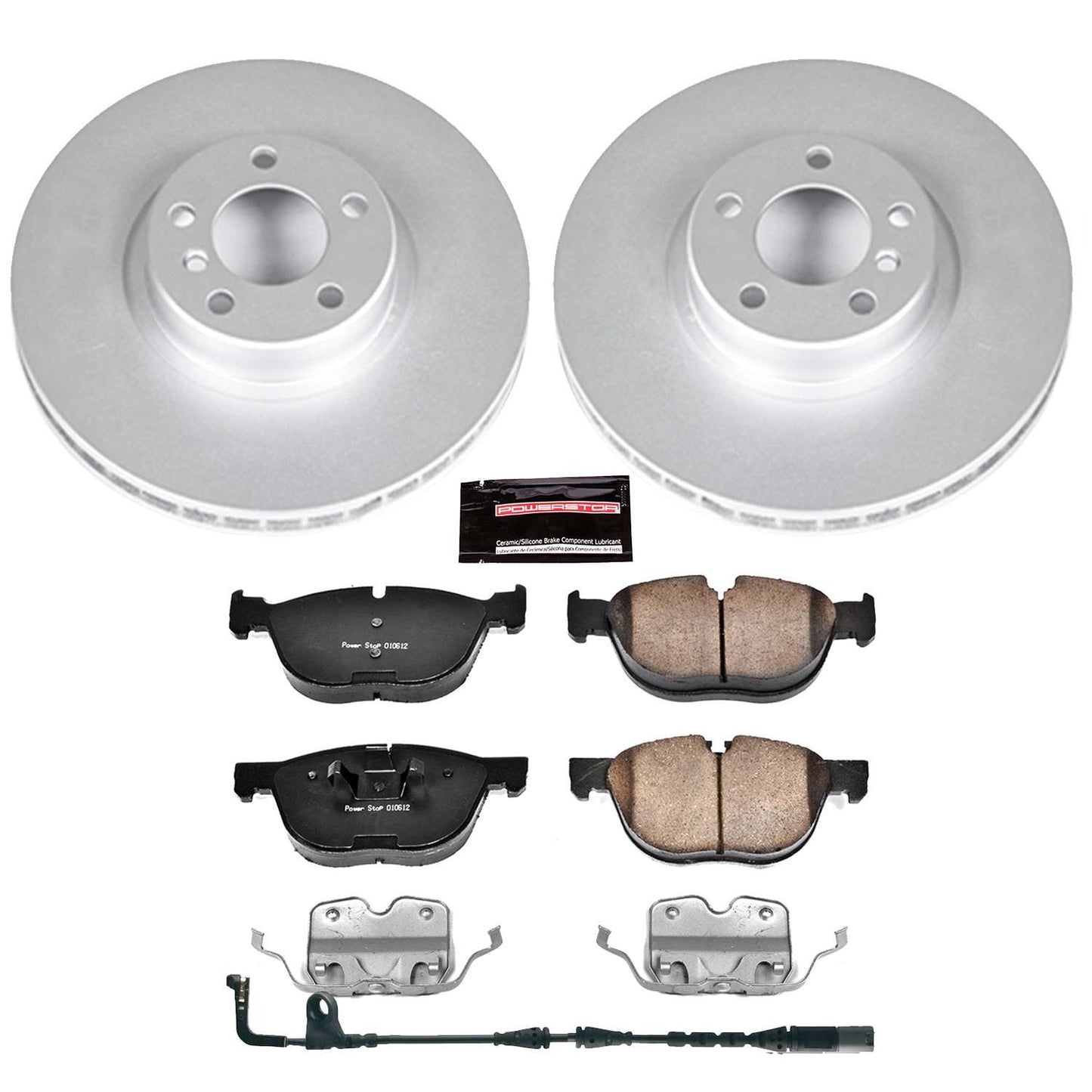 PowerStop Power Stop 07-10 BMW X5 Front Z23 Evolution Sport Coated Brake Kit CRK4692