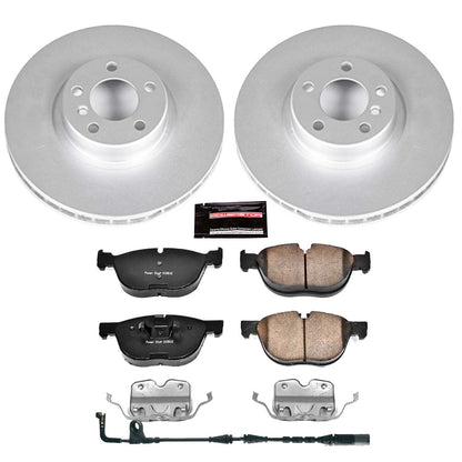 PowerStop Power Stop 07-10 BMW X5 Front Z23 Evolution Sport Coated Brake Kit CRK4692