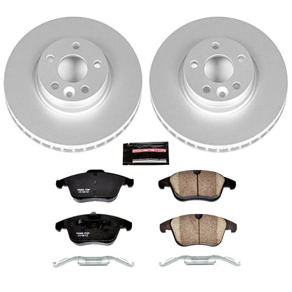 PowerStop Power Stop 15-18 Volvo S60 Front Z23 Evolution Sport Coated Brake Kit CRK4700