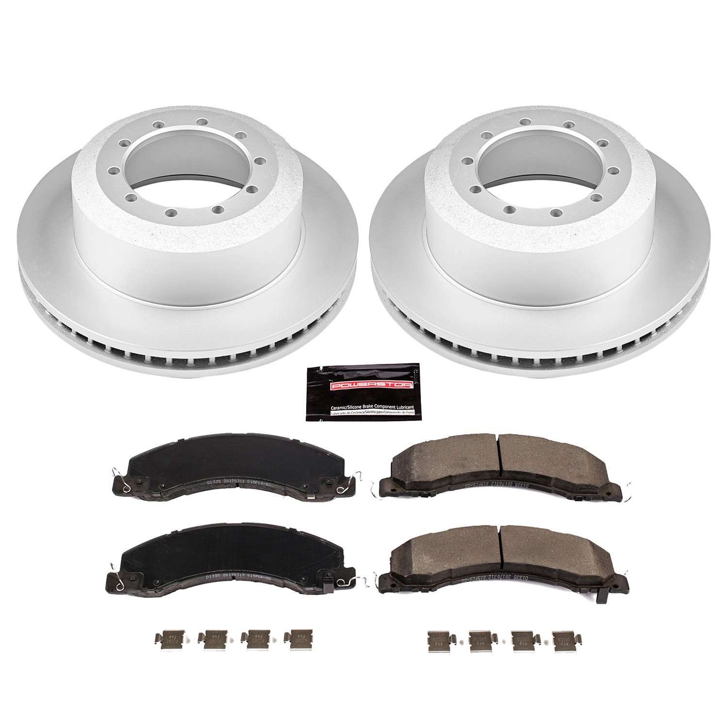 PowerStop Power Stop 11-12 Ram 4500 Rear Z17 Evolution Geomet Coated Brake Kit CRK4722