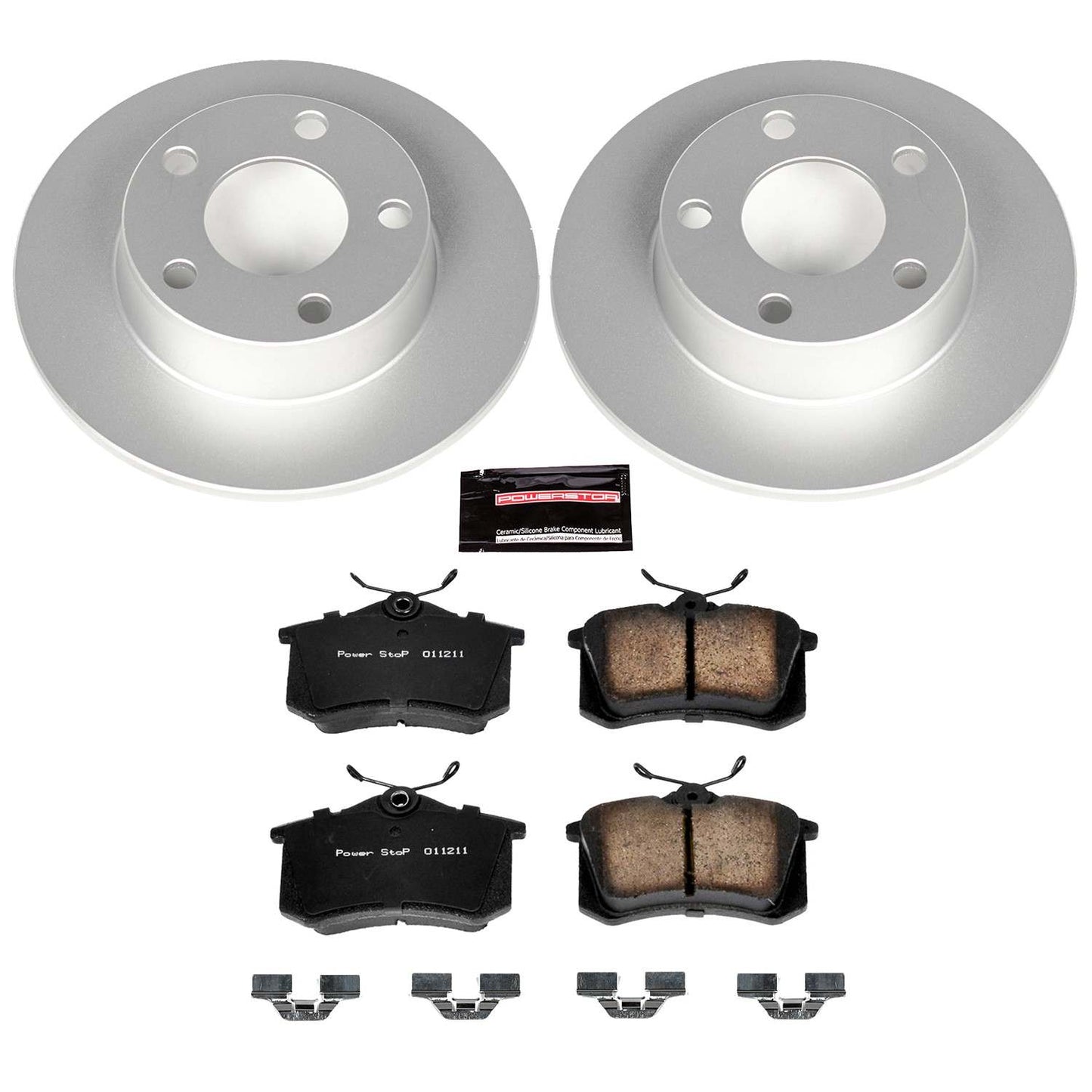 PowerStop Power Stop 99-04 Audi A6 Quattro Rear Z23 Evolution Sport Coated Brake Kit CRK4845