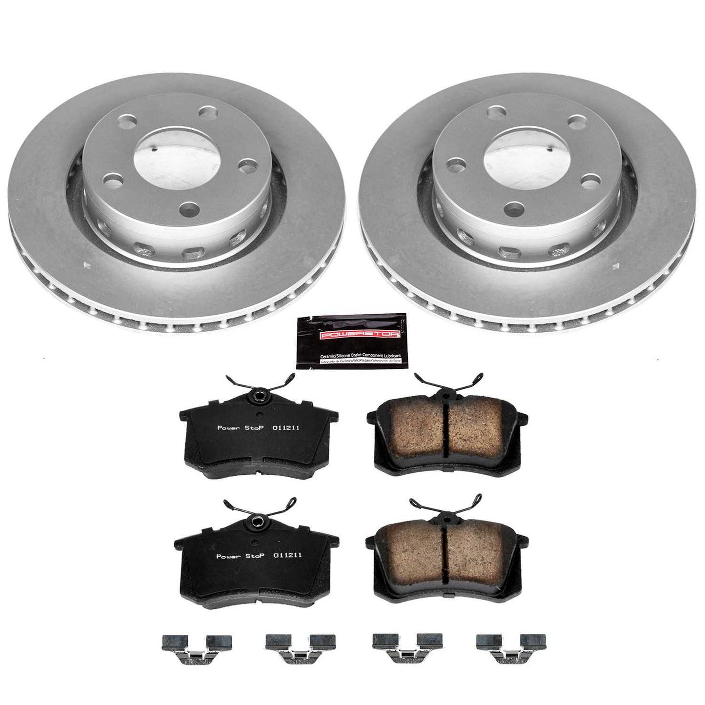 PowerStop Power Stop 00-04 Audi A6 Quattro Rear Z23 Evolution Sport Coated Brake Kit CRK4847