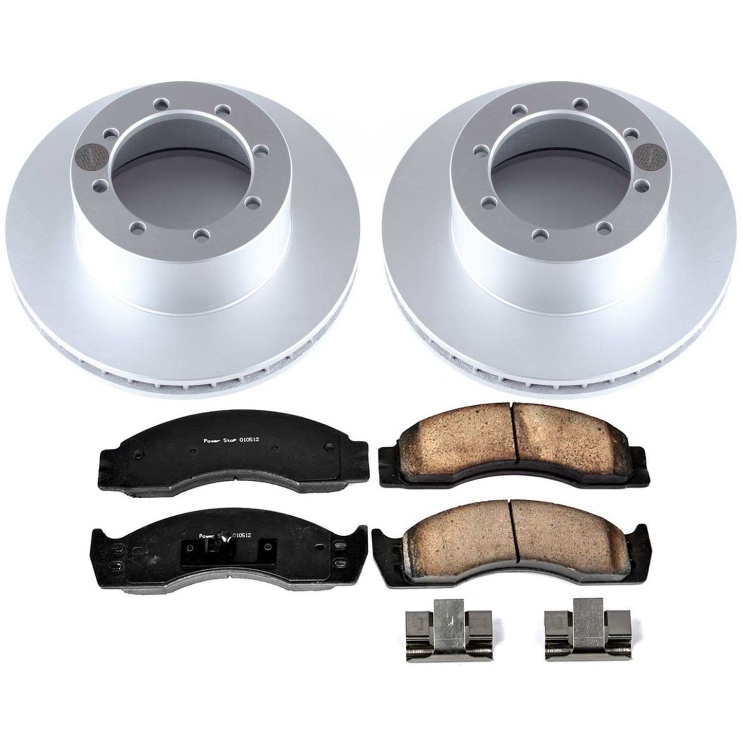 PowerStop Power Stop 00-02 Ford E-450 Super Duty Rear Z17 Evolution Geomet Coated Brake Kit CRK4912
