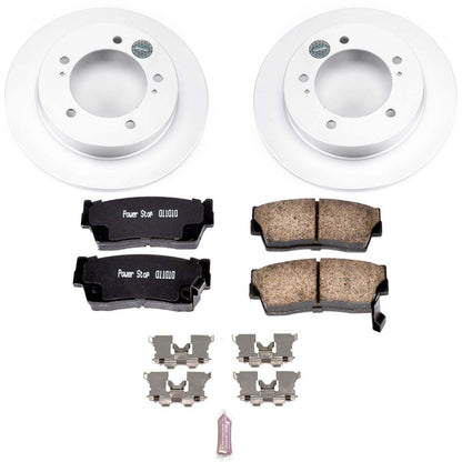 PowerStop Power Stop 1998 Chevrolet Tracker Front Z17 Evolution Geomet Coated Brake Kit CRK4919