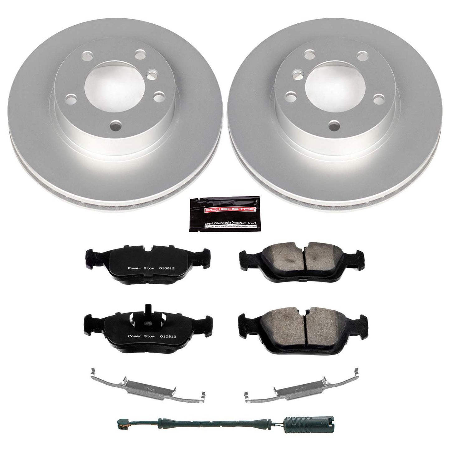 PowerStop Power Stop 92-98 BMW 318i Front Z23 Evolution Sport Coated Brake Kit CRK496