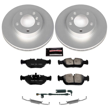 PowerStop Power Stop 2000 BMW 323Ci Front Z23 Evolution Sport Coated Brake Kit CRK497