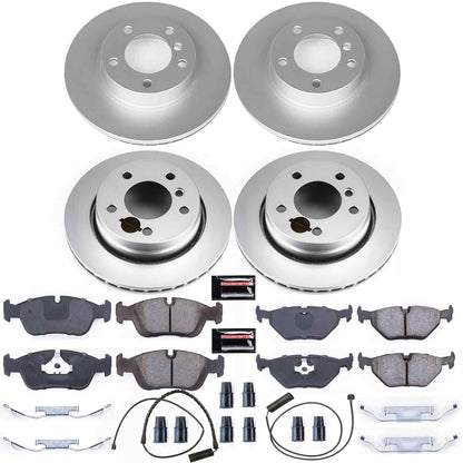 PowerStop Power Stop 98-99 BMW 323i Front & Rear Z23 Evolution Sport Coated Brake Kit CRK499