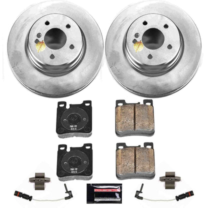 PowerStop Power Stop 2000 Mercedes-Benz E430 Rear Z23 Evolution Sport Coated Brake Kit CRK5053