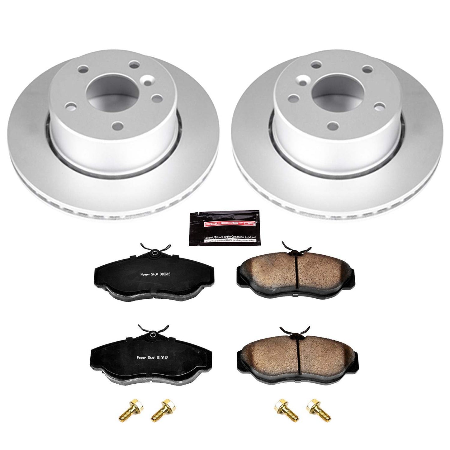 PowerStop Power Stop 99-04 Land Rover Discovery Front Z23 Evolution Sport Coated Brake Kit CRK5106