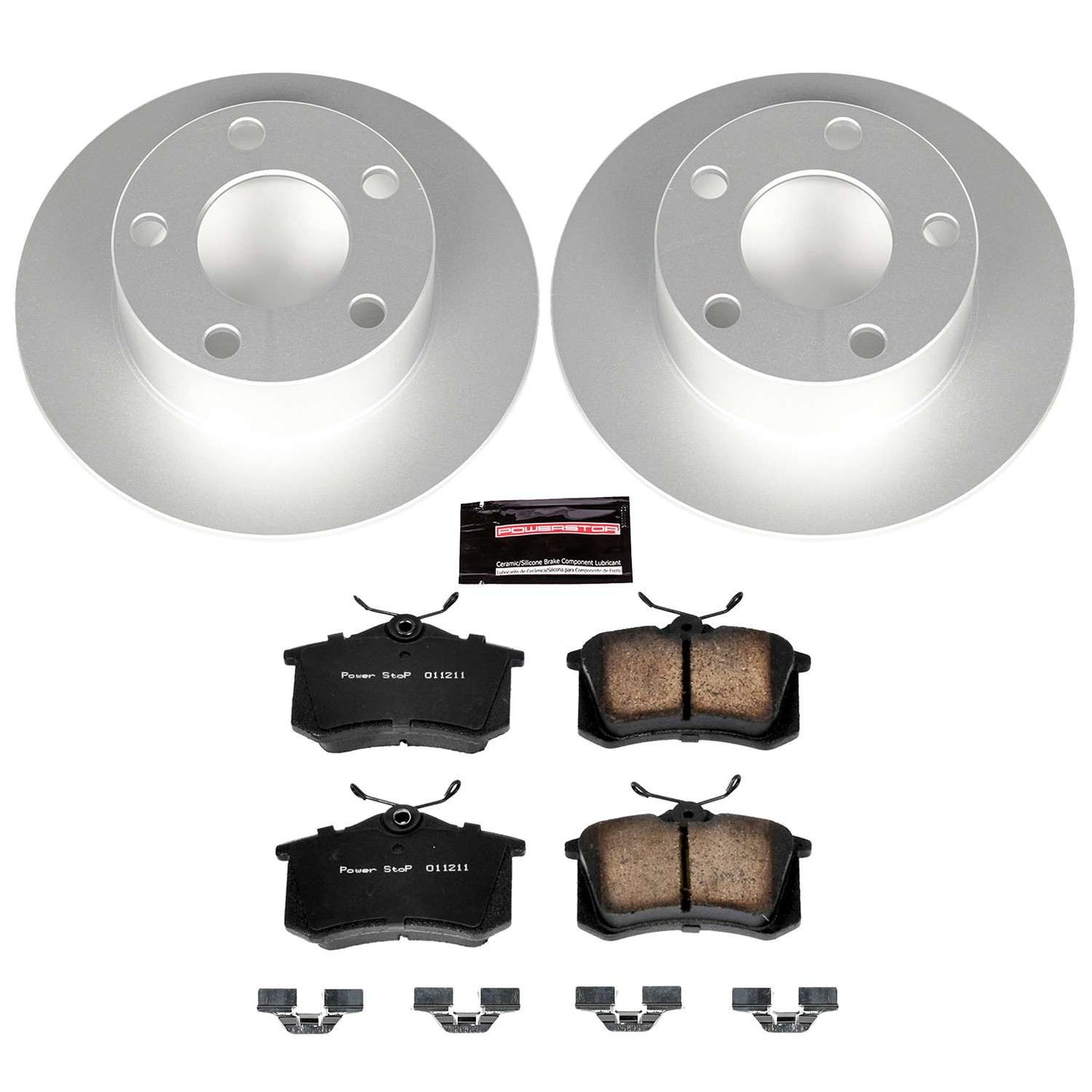 PowerStop Power Stop 98-04 Audi A6 Rear Z23 Evolution Sport Coated Brake Kit CRK515