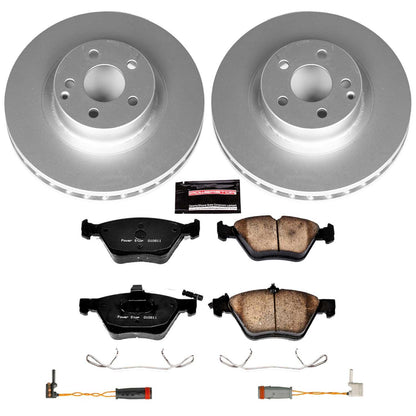PowerStop Power Stop 04-05 Mercedes-Benz E320 Front Z23 Evolution Sport Coated Brake Kit CRK5168