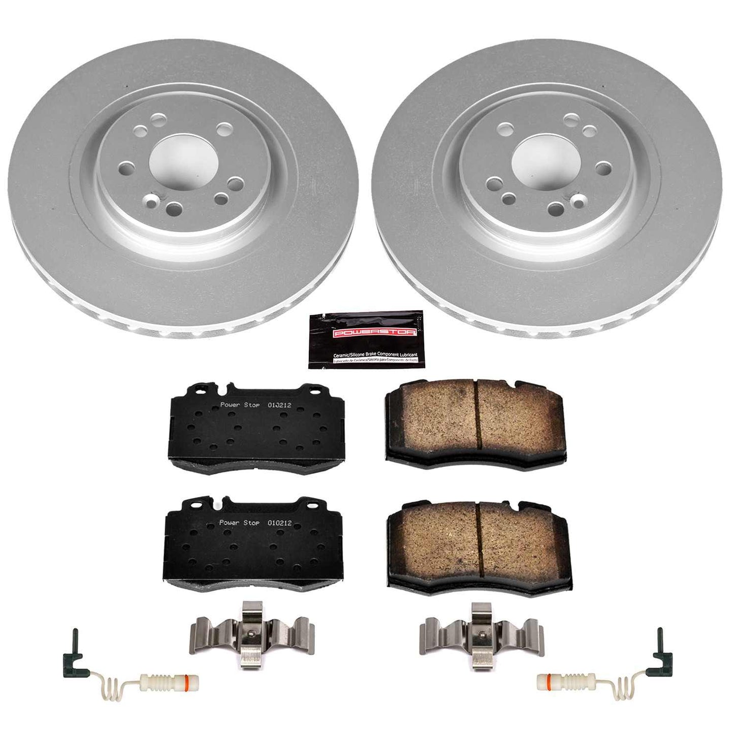 PowerStop Power Stop 00-03 Mercedes-Benz ML55 AMG Front Z23 Evolution Sport Coated Brake Kit CRK5236