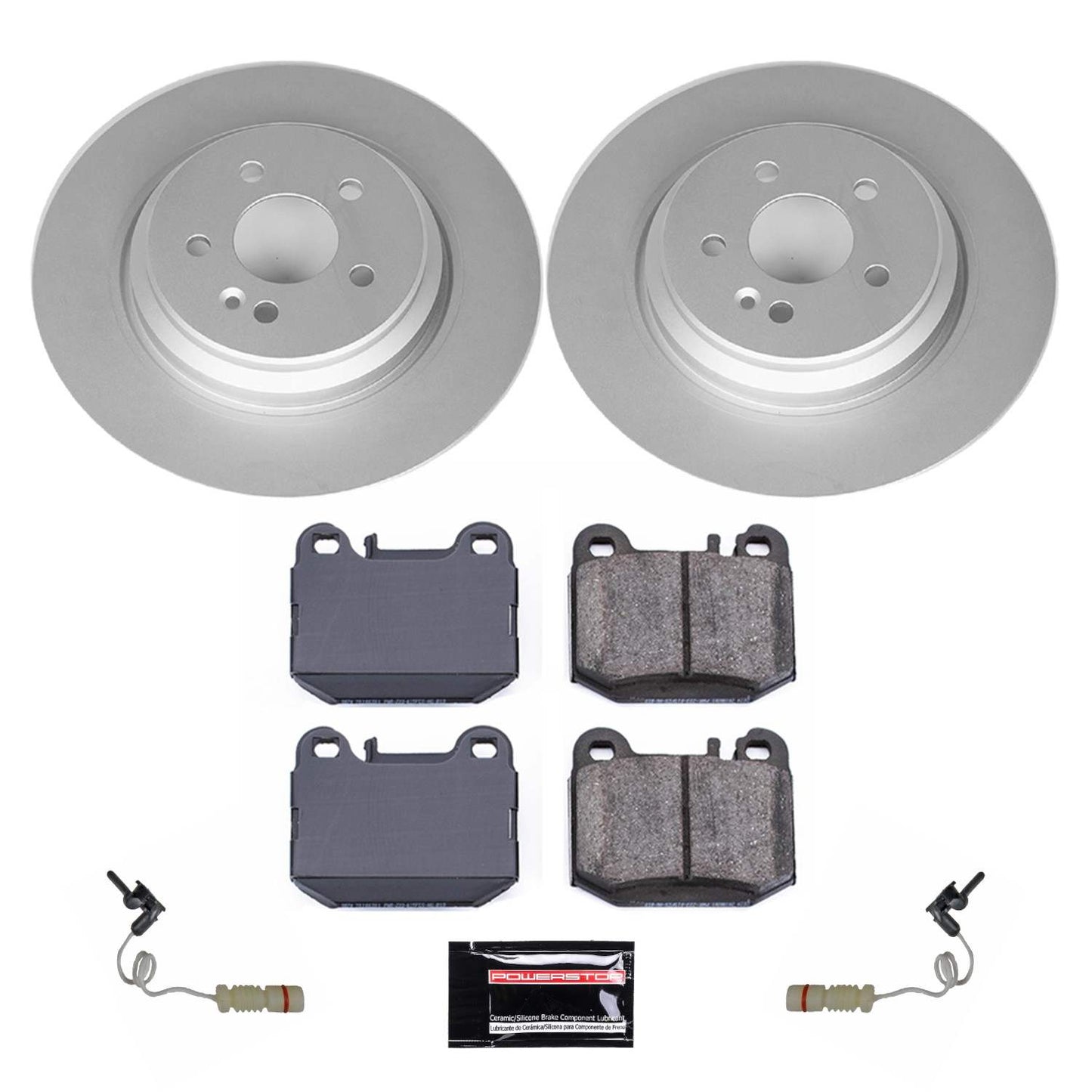 PowerStop Power Stop 00-01 Mercedes-Benz ML430 Rear Z23 Evolution Sport Coated Brake Kit CRK5261