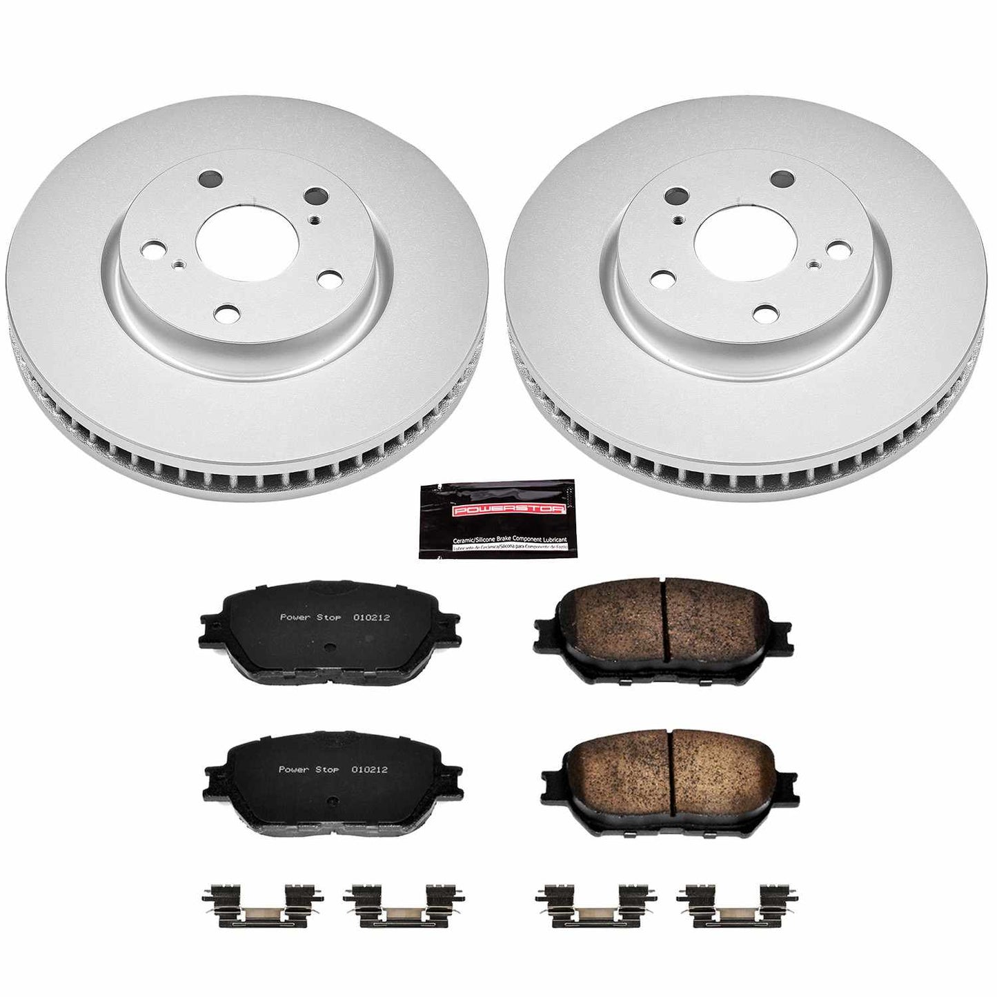 PowerStop Power Stop 2006 Lexus GS300 Front Z17 Evolution Geomet Coated Brake Kit CRK5272