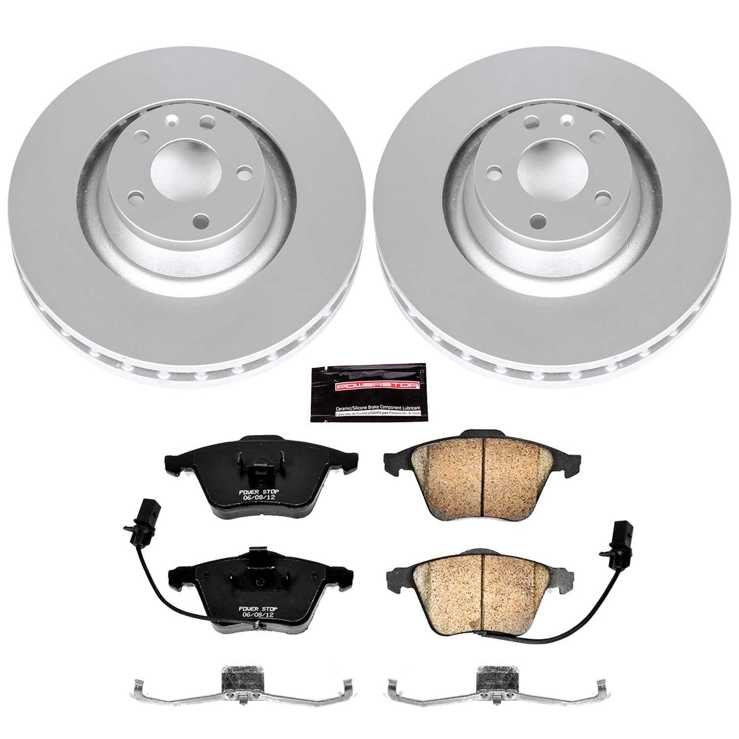 PowerStop Power Stop 05-11 Audi A6 Quattro Front Z23 Evolution Sport Coated Brake Kit CRK5277