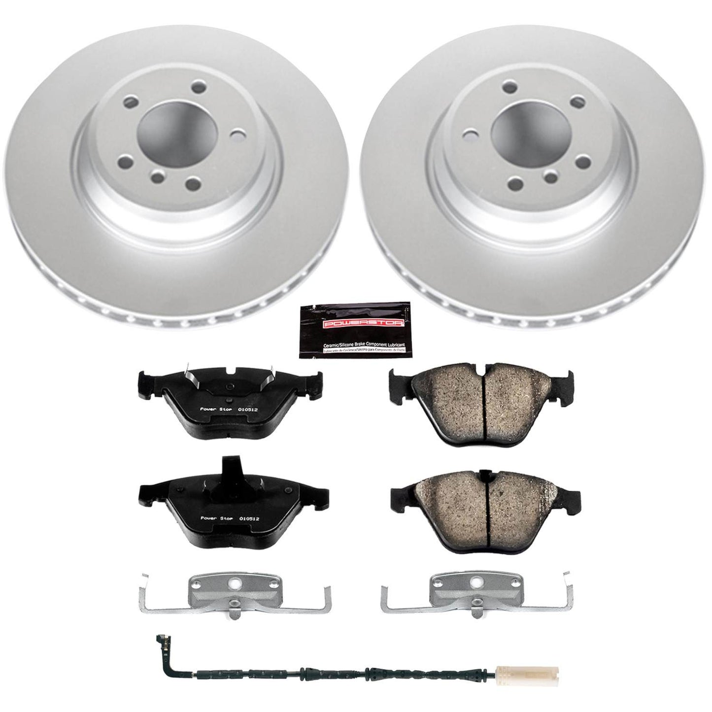 PowerStop Power Stop 2009 BMW 335d Front Z23 Evolution Sport Coated Brake Kit CRK5281