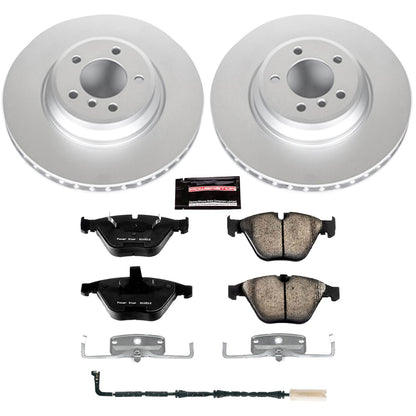 PowerStop Power Stop 2009 BMW 335d Front Z23 Evolution Sport Coated Brake Kit CRK5281
