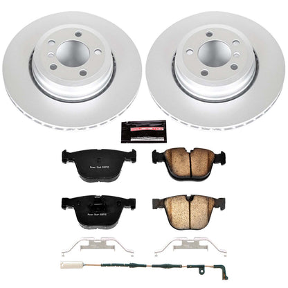 PowerStop Power Stop 06-08 BMW 750i Rear Z23 Evolution Sport Coated Brake Kit CRK5283