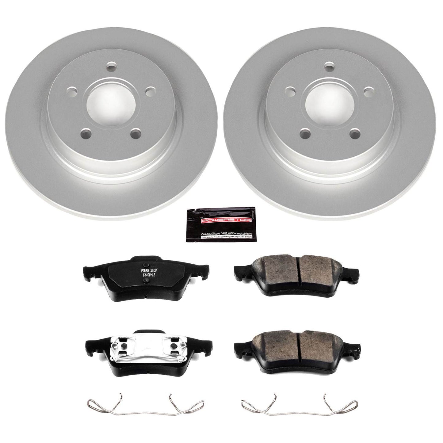 PowerStop Power Stop 04-05 Volvo S40 Rear Z23 Evolution Sport Coated Brake Kit CRK5309