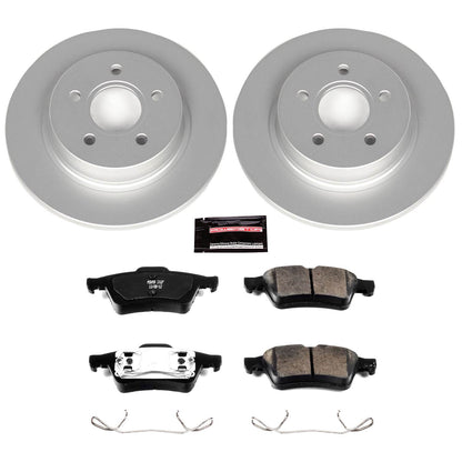 PowerStop Power Stop 04-05 Volvo S40 Rear Z23 Evolution Sport Coated Brake Kit CRK5309