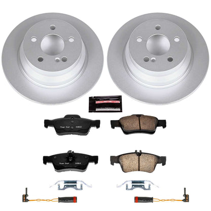 PowerStop Power Stop 03-09 Mercedes-Benz E320 Rear Z23 Evolution Sport Coated Brake Kit CRK5320