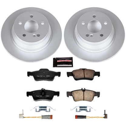 PowerStop Power Stop 2006 Mercedes-Benz E350 Rear Z23 Evolution Sport Coated Brake Kit CRK5321